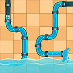 Home Pipe Water Puzzle