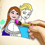 Ice Kingdom Coloring Book