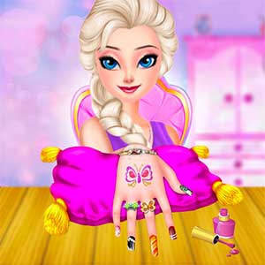 Ice Queen Princess Nail Salon