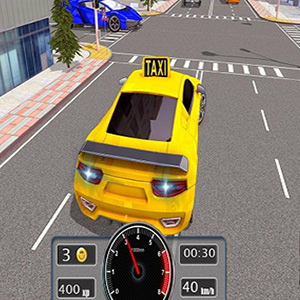 Modern City Taxi Car Simulator