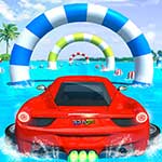 Water Surfing Car Stunts